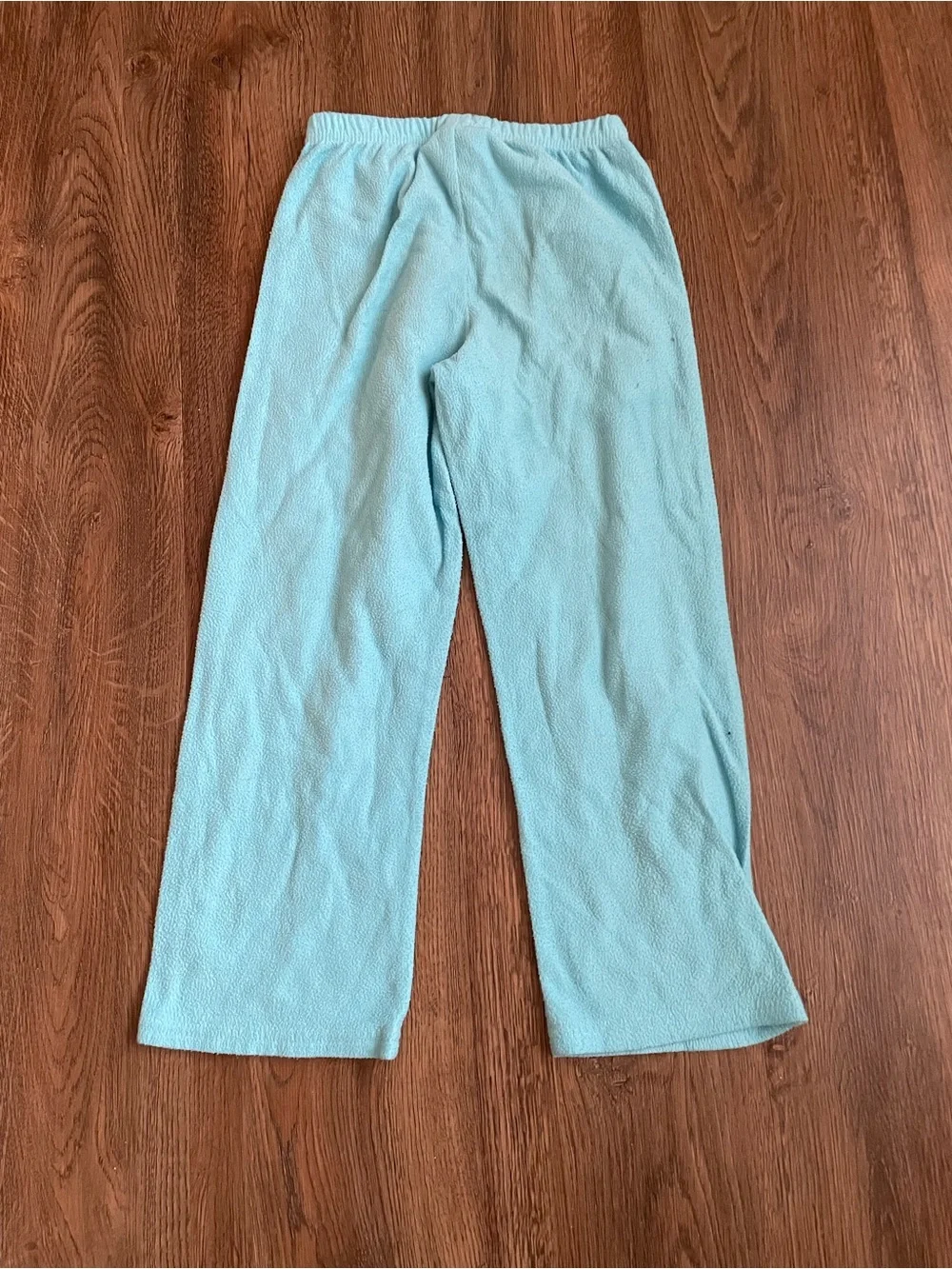 Light Blue Fleece Pajama Pants Girls Size 6